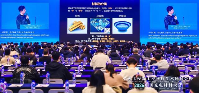 创新材料、赋能未来！中国工程院工程科技学术研讨会暨2024中国光电材料大会开幕式在普陀举办(图2)